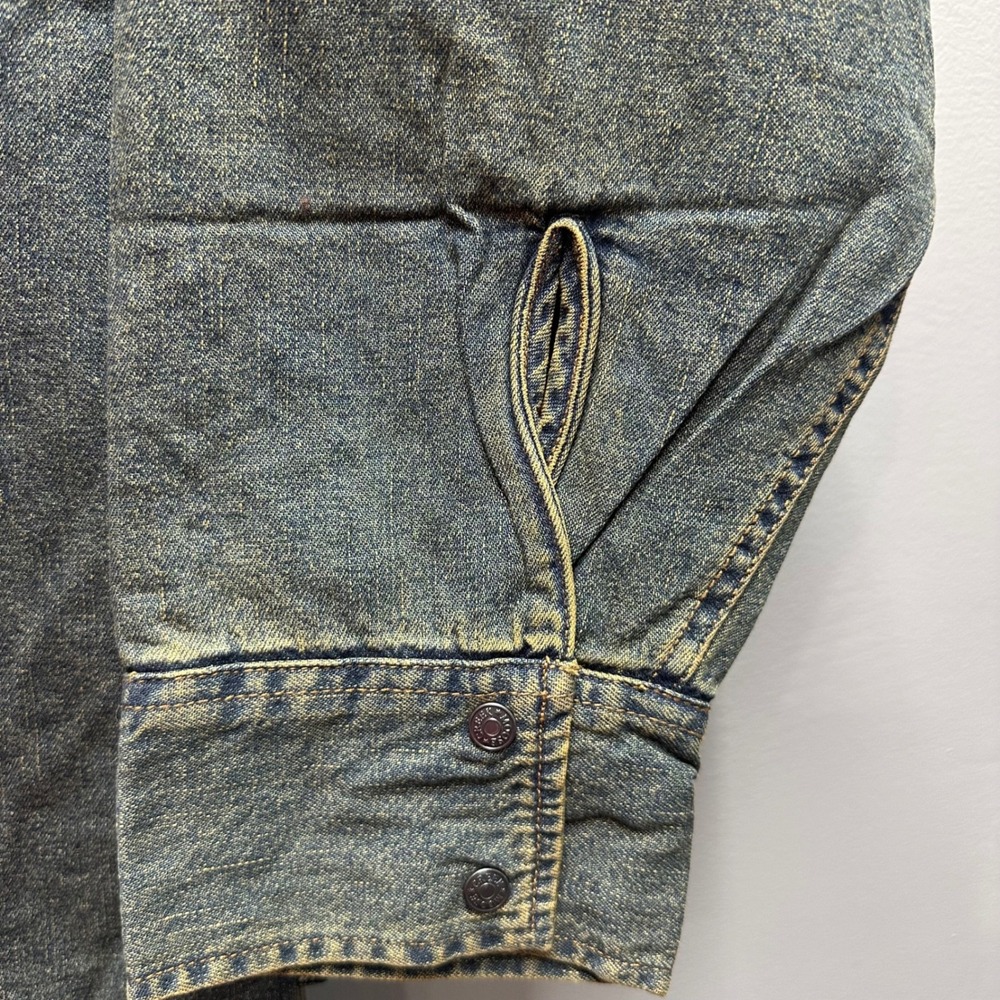 Moose Creek Men's Insulated Denim Shirt Jacket Western Quilted Lined XL - Picture 6 of 10